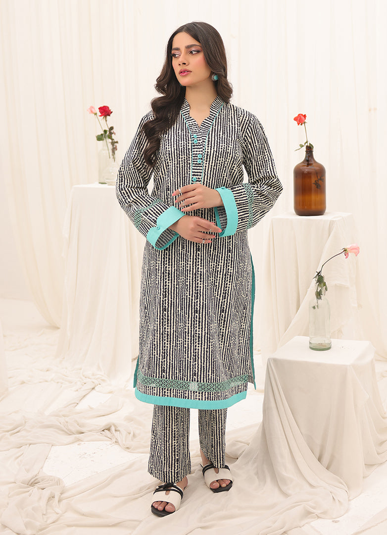 2 Pc Casual Co-Ord Set - ZL25-C07-01