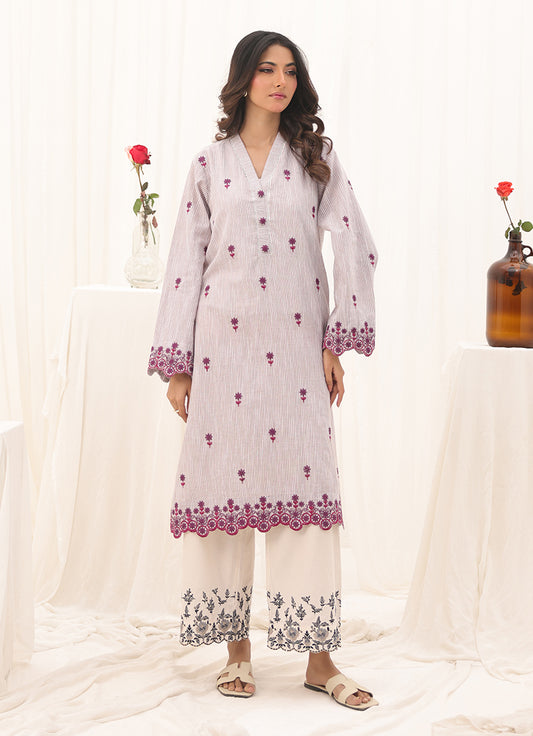 1 Pc Casual Kurti - ZL25-C02-02