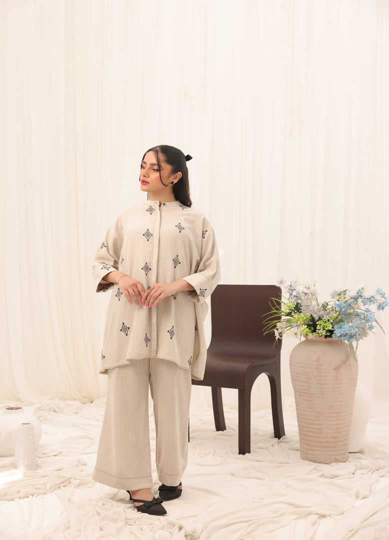 2 Pc Casual Co-Ord Set - ZL25-C13-01