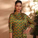 2 Pc Silk Formal Co-Ord Set - ZL25-C06-01