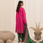 3 Pc Yarn Dyed Unstitched Suit - ZL25-C10-02