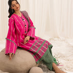 3 Pc Yarn Dyed Unstitched Suit - ZL25-C10-02