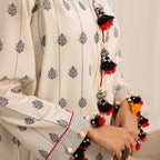 3 Pc Yarn Dyed Unstitched Suit - ZL25-C10-03