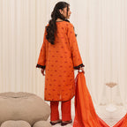 3 Pc Yarn Dyed Unstitched Suit - ZL25-C10-05