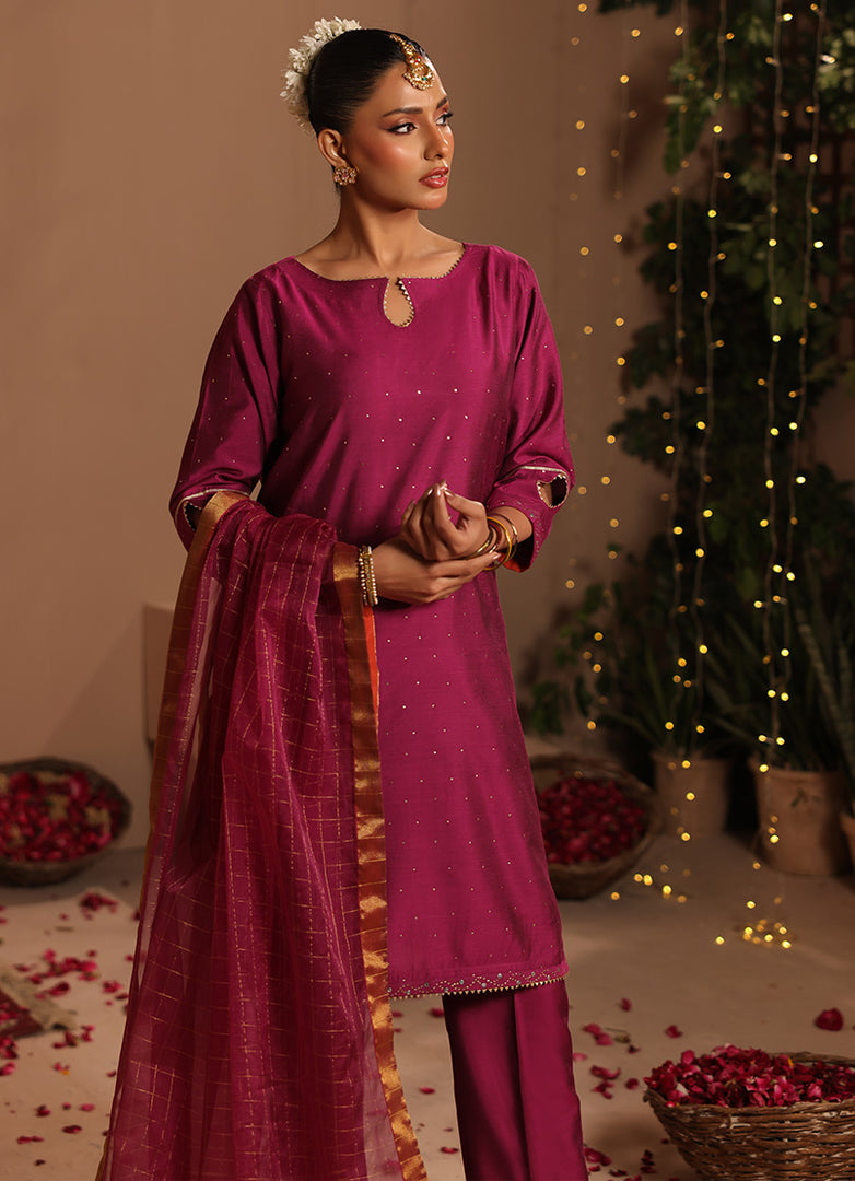 3 Pc Formal Stitched Suit - ZL25-C12-01
